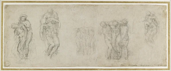 Studies for the Pieta Rondanini
